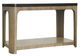 Bernards Calia Black Console Table with Brown Base-0