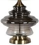 Harp & Finial® Kimball Brass/Smoked Ombre Table Lamp-1