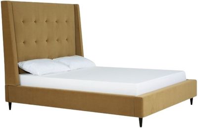 front view of the Palliser® Furniture Customizable Palermo Queen Upholstered Panel Bed