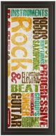 Classy Living Sd Graphics Studio Rock and Roll 42" Wall Art-0