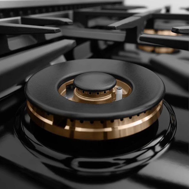 ZLINE DuoPro™ Classic 30" Satin Stainless Steel and Champagne Bronze Accents Gas Rangetop with 4 Burner Cooktop-3