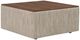 Palliser® Furniture Customizable Harlo Large Square Storage Ottoman with Wood Table-0