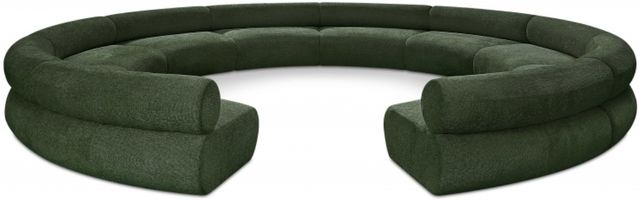 Meridian Furniture Bale 10-Piece Green Modular Sectional-0