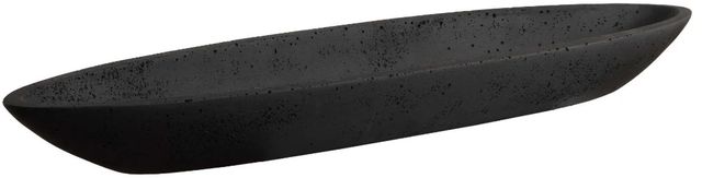 Uttermost® Vessel Black Canoe Bowl-0