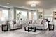 Furniture of America® Kacey Light Gray Loveseat-1