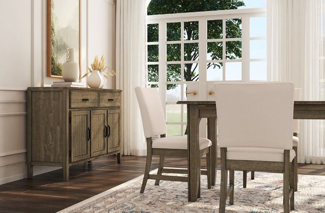LEUCADIA DINETTE TABLE AND FOUR CHAIRS-0