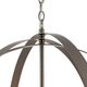 YHD Spherical Satin Nickel 6-Light Chandelier-5