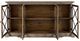 Jofran Inc. Carrington Bisque Large Breakfront Cabinet-2