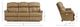La-Z-Boy® Pinnacle Stone Leather Power Wall Reclining Sofa with Headrest and Lumbar-2