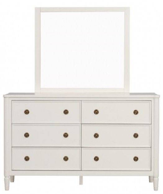 Furniture of America® Altamira White Dresser-3