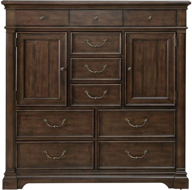Liberty Furniture Arden Road Satin Cherry Mans Chest-2