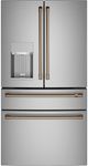 Café™ 4 Piece Brushed Bronze Refrigeration Handle Kit-2