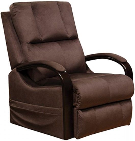 American Wholesale Furniture Chandler Walnut Heat and Massage Lift Chair-0