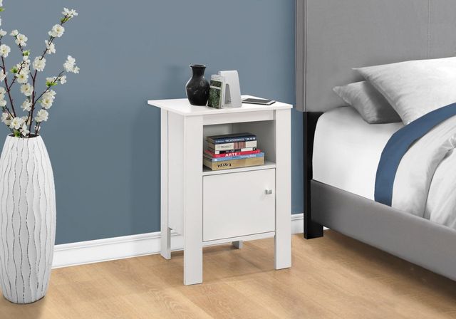 Monarch Specialties Inc. White Accent Table-2