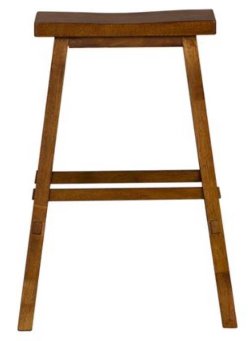 Liberty Furniture Creations II  Tobacco 30" Sawhorse Barstool-3
