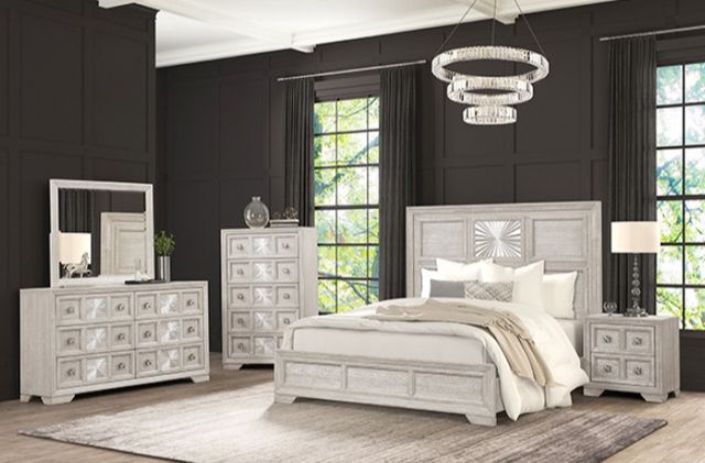 Furniture of America® Argenthart Light Gray Dresser-1