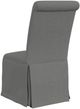 Coaster® Shawna Gray Upholstered Skirted Dining Chair-3