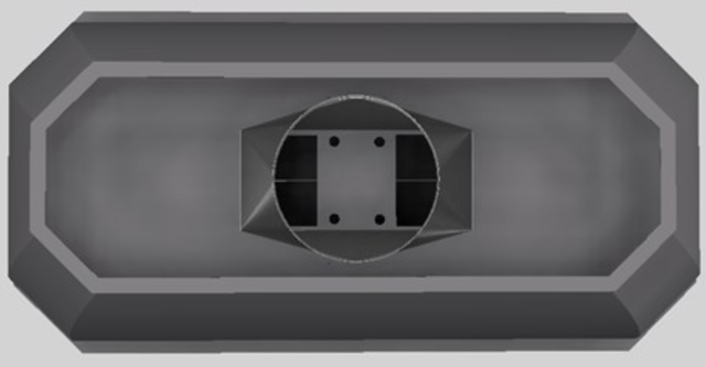 Vent-A-Hood® Designer Series 60" Gunsmoke Island Range Hood-2