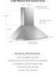 KOBE® Premium Series 30" Stainless Steel Wall Mounted Range Hood-4