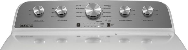 Maytag® 7.0 Cu. Ft. White Front Load Electric Dryer -5