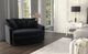 iAmerica Sphere Ebony Round Accent Chaise-3