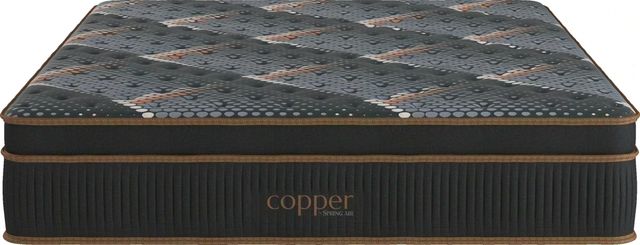 Copper by Spring Air® 15.5" Hybrid Plush Quilted Euro Top Queen Mattress-2