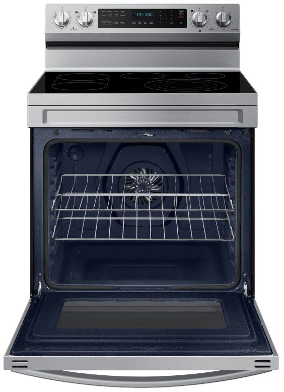 Samsung 30" Fingerprint Resistant Stainless Steel Freestanding Electric Range-1