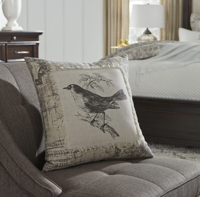Signature Design by Ashley® Monissa 4-Piece Natural/Charcoal Pillows-3