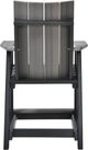 Nature's Best Furniture Customizable Contemporary Polyethylene Outdoor Counter Dining Chair-4