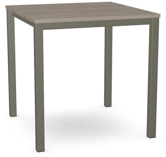 Amisco Customizable Carbon Glass Square Counter Height Table Base-3