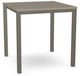 Amisco Customizable Carbon Glass Square Counter Height Table Base-3