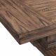 Elements International Gramercy Walnut Dining Table-3