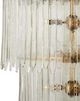 Currey & Company Electra Antique Brass/Clear Three-Tier Chandelier-5
