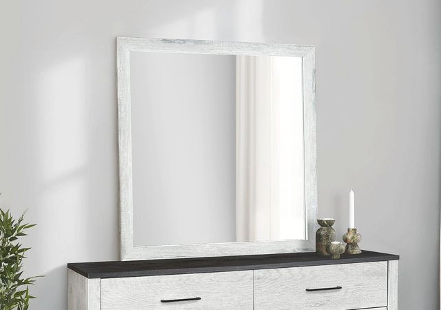 Monarch Specialties Inc. Graphite/Grey Wall Mirror-2