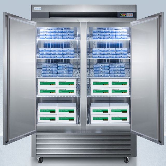 Accucold® Pharma-Lab Performance Series 55" 49 Cu. Ft. Stainless Steel Upright Pharmacy Freezer-3