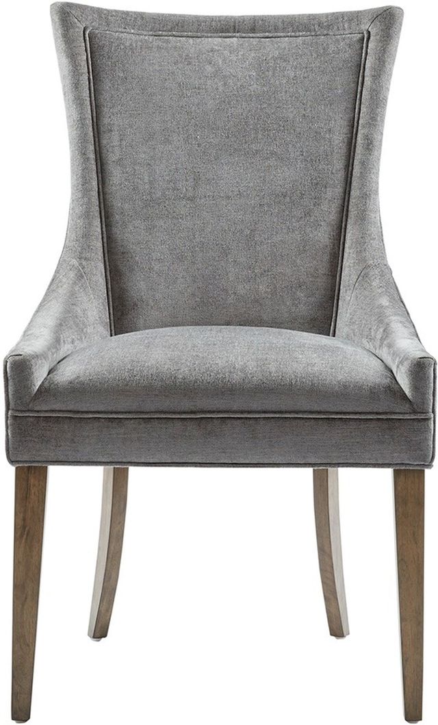 Olliix by Madison Park Signature Dark Gray Ultra Dining Side Chair (Set of 2)-1