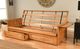 Kodiak Furniture Phoenix Marmont Thunder/Butternut Queen Storage Futon with Mattress-4
