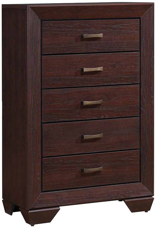 Coaster® Dorian 5-Piece Dark Cocoa Queen Bedroom Set-5