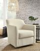 Signature Design by Ashley® Bradney Linen Swivel Accent Chair-4