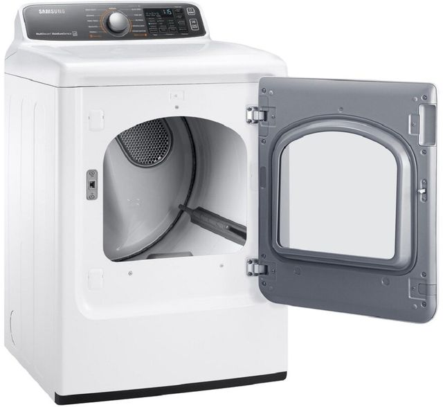 Samsung 7.4 Cu. Ft. White Front Load Electric Dryer-3