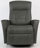 Fjords® Relax Harstad Grey Small Dual Motion Swivel Recliner-1