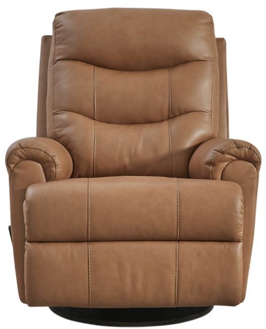 Signature Design by Ashley® Flynwood Butternut Manual Swivel Glider Recliner-3