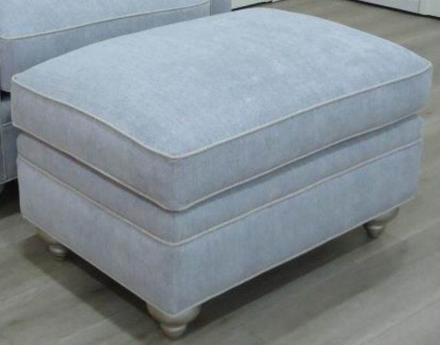 Magnussen Home® Townsend Silver Ottoman-0