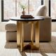 Bassett® Furniture BenchMade Andover Oak Round End Table-3