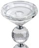 A & B Home Clear 8" Candle Holder-1