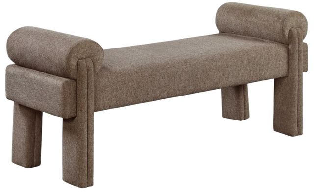 Meridian Furniture Stefano Brown Bench-0