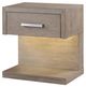 Coaster® Kenora Barley Brown Nightstand Bedside Table-1