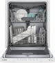 Bosch® 300 Series 24" White Top Control Built In Dishwasher-4