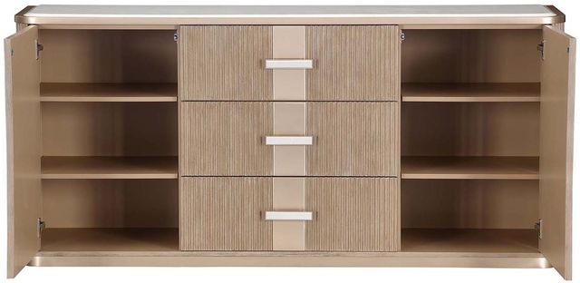 Michael Amini® West Kensington Sea Salt Caramel Sideboard-2