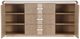 Michael Amini® West Kensington Sea Salt Caramel Sideboard-2